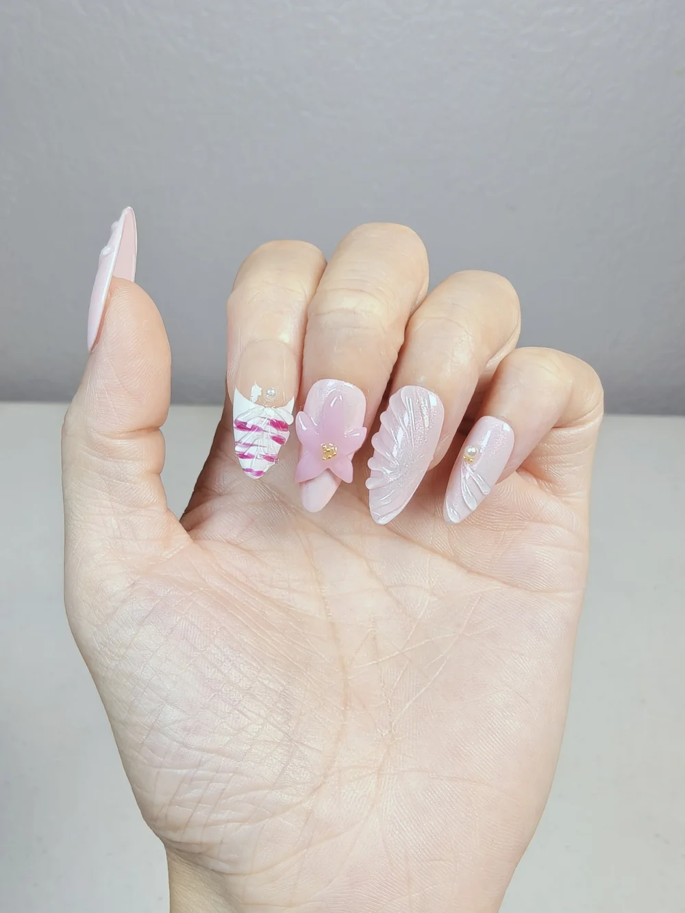 Handmade beautiful pastel